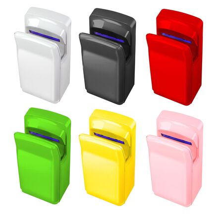 Secador de manos 2000W de plástico ABS en cualquier color