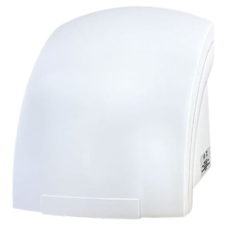 Hand Dryer 1800W White Plastic