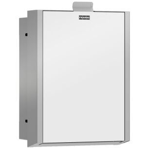 KWC EXOS Acero + Vidrio Blanco