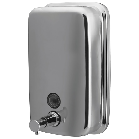 Naścienny wandaloodporny dystrybutor mydła w płynie do ogólnodostępnych toalet publicznych