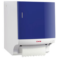 Podajnik do ręcznika papierowego w rolce granatowy