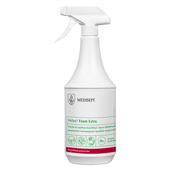Espuma desinfectante rápida Velox Foam Extra de 1 litro