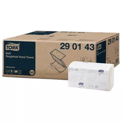 Papierhandtuch ZZ Tork 2-lagig 3750 Stück, weißes Altpapier