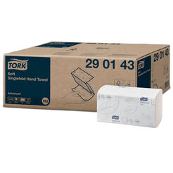 Toalla de papel ZZ Tork de 2 capas, 3750 unidades, blanco, papel reciclado