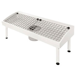 Přístroj na čištění holínek a bot bez sifonu 510 x 500 x 1400 mm Franke