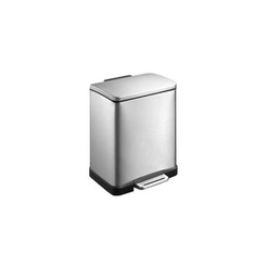 Waste bin 12 liters Merida Cube steel matt