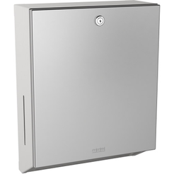 Dispensador de toallas de papel ZZ KWC RODAN, acero inoxidable mate