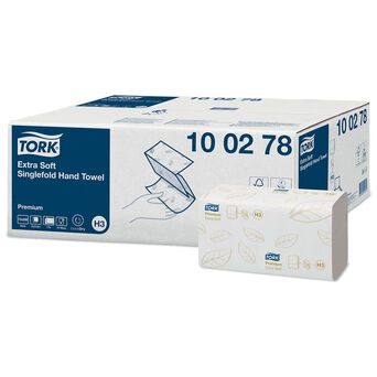 Toalla de papel ZZ Tork Premium de 2 capas, 3000 unidades, extra suave, celulosa blanca
