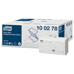 Tork Premium ZZ Paper Towel 2-ply 3000 pcs extra soft white cellulose
