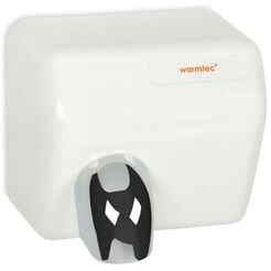 Secador de manos Warmtec BARRELFLOW 2500 W, plástico ABS blanco