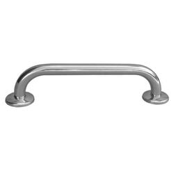 Soporte recto para personas con discapacidad Faneco ⌀ 32 mm, 40 cm, acero inoxidable mate