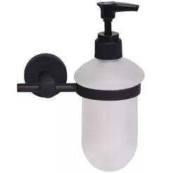Dispensador de cerámica para pared Bisk for You, negro ZnAl