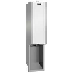 Electronic soap dispenser 1 litr EXOS Franke stainless steel and white glass 