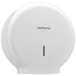 Držiak na toaletný papier Midi Sanitario BLANCO, biele ABS plast