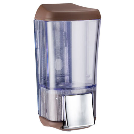 Dispenser na tekuté mýdlo Mar Plast 0,17 litru plastový hnědý