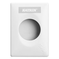 Kontejner na papírové hygienické sáčky Katrin, bílý plast