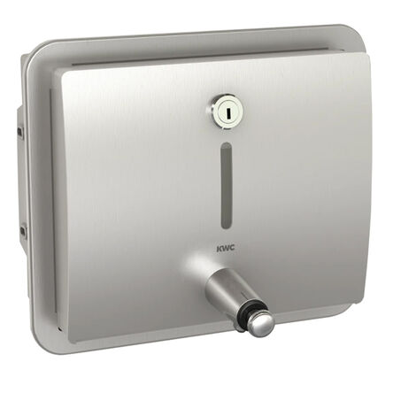 Soap dispenser for 1 liter - horizontal, hollow STRATOS