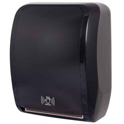 Dispensador automático de toallas de papel en rollo COSMOS JM-Metzger de plástico negro