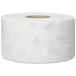 Toaletný papier mini Jumbo Tork 12 roliek 3 vrstvy 120 m priemer 18,7 cm biela celulóza