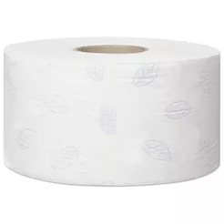 Toaletný papier mini Jumbo Tork 12 roliek 3 vrstvy 120 m priemer 18,7 cm biela celulóza
