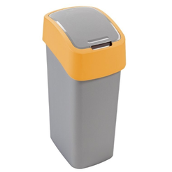 Mülltrennbehälter 25 Liter Curver FLIP BIN, orange Kunststoff