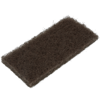 Almohadilla rectangular de 25 x 11,5 cm color marrón