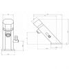 Bateria czasowa z mieszaczem manualnym bocznym