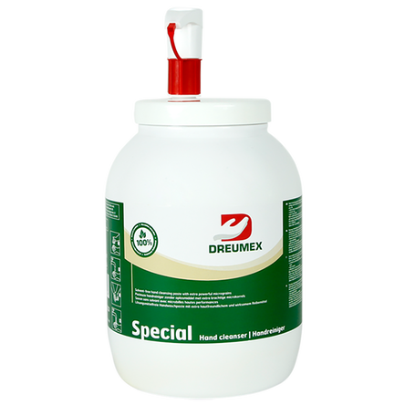 Dreumex Special z dozownikiem pasta bhp do średnich i ciężkich zabrudzeń kanister 2,8 kg