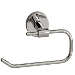 Soporte para papel higiénico Merida de latón cromado