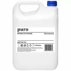 Mydło w piance PURO Kremowe 5 litrów