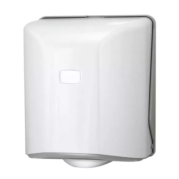 Dozuje pojedyncze listki ręcznika papierowego