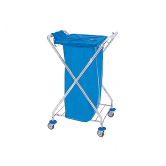 Single waste bin for bags with a lid 120 l Splast