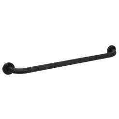 Bisk NIAGARA black steel shower handle, simple, 64 cm long.