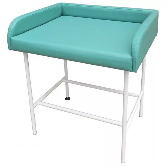 Fixed baby changing table Faneco ⌀ 25 mm, stainless steel white