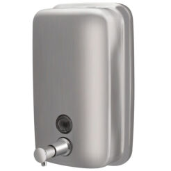 Dispenser na tekuté mydlo Bisk 1l matná oceľ