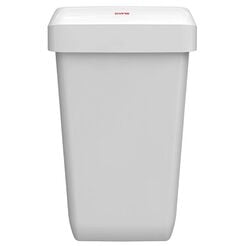 Odpadkový kôš 23 litrov CWS Hygiene, biely plast