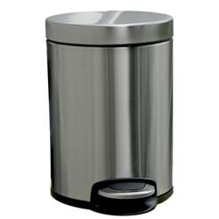 5-liter Merida SILENT SERENE Trash Can, Matte Stainless Steel
