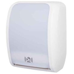 Towel dispenser roll contactless Cosmos white
