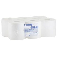 Toaletní papír Merida Premium 12 rolí 3 vrstvy 120 m průměr 20 cm bílý celulóza