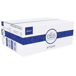 Papierová utierka ZZ 3000 ks Lamix Ellis Professional Simple biela celulóza