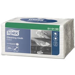 Viacúčelové utierky z netkanej textílie Tork 8 ks biele