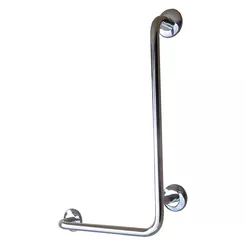 Soporte angular Faneco ⌀ 32 mm, 30 × 60 cm derecho Faneco, acero inoxidable mate