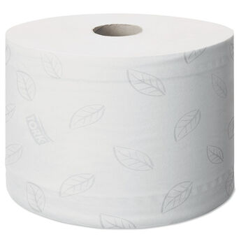 Toilettenpapier Tork SmartOne 6 Rollen 2-lagig 207 m Durchmesser 19,9 cm weißes Zellstoff + Altpapier