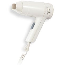 Hotel hair dryer Starmix HFS 12 1200 W, white ABS plastic