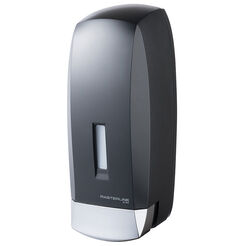 Dispensador de jabón líquido Bisk MASTERLINE l4 de 1 litro, plástico negro