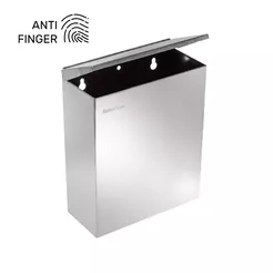 Nástenný kôš na hygienické odpady 7 litrov Faneco HIT Antifinger, matná nerezová oceľ