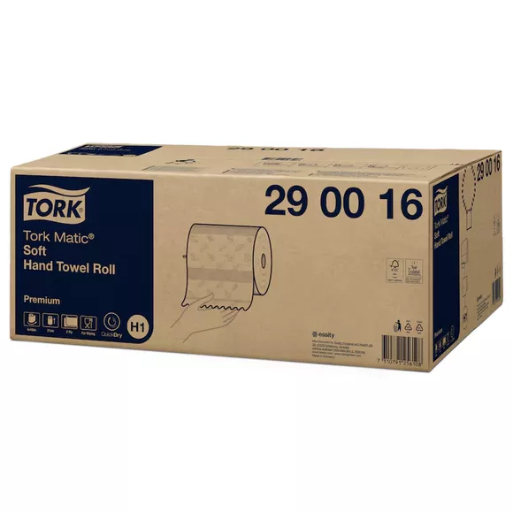 Ręcznik papierowy w rolce do rąk Tork Matic 6 szt. 2 warstwy 120 m ekstra miękki biała celuloza