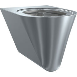 Franke HEAVY DUTY vandal-proof hanging toilet bowl, 360 × 351 × 500 mm.