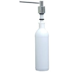Dispensador de jabón de bajo mostrador Merida WALEC 1000 ml, latón cromado