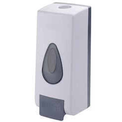 Dispensador de jabón líquido M1 Bisk 600 ml blanco